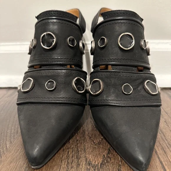 Pointed Black Mule “Truth Serena” by John Fluevog - Picture 11 of 11